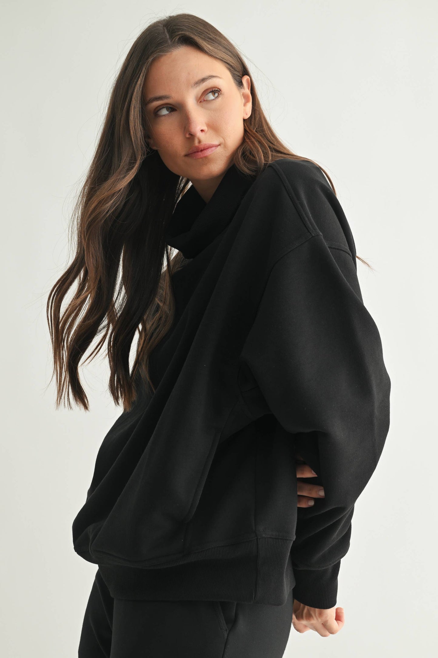 Cozy Mock Neck Pullover