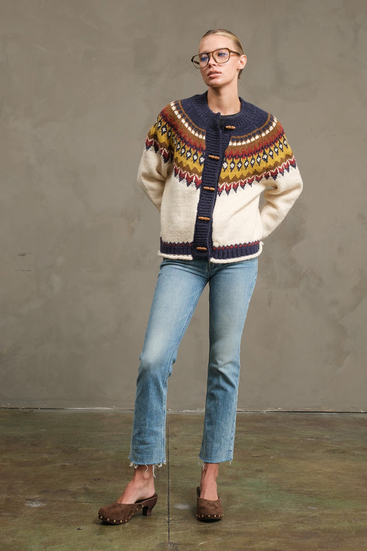 Nordic Fair Isle Cardigan