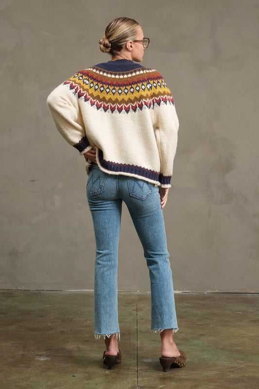 Nordic Fair Isle Cardigan