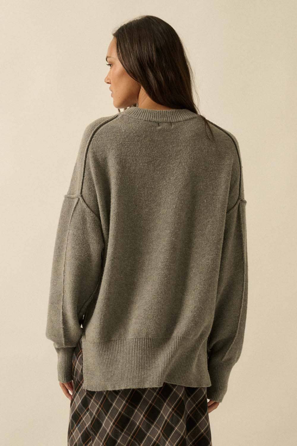 PREORDER Gray Tiger Sweater