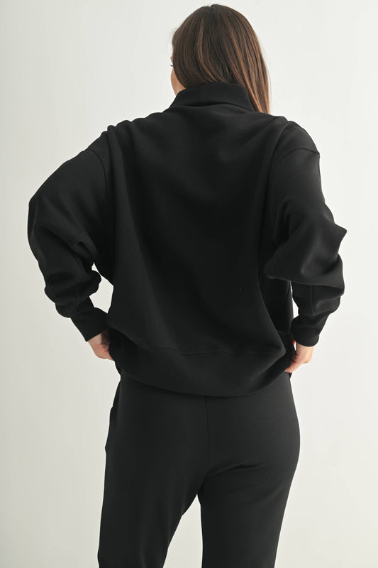 Cozy Mock Neck Pullover