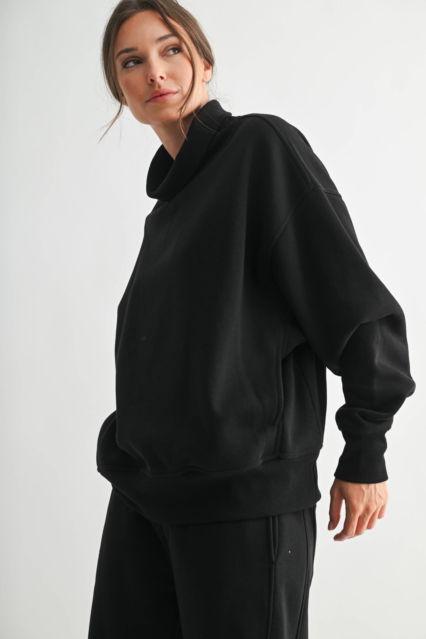 Cozy Mock Neck Pullover
