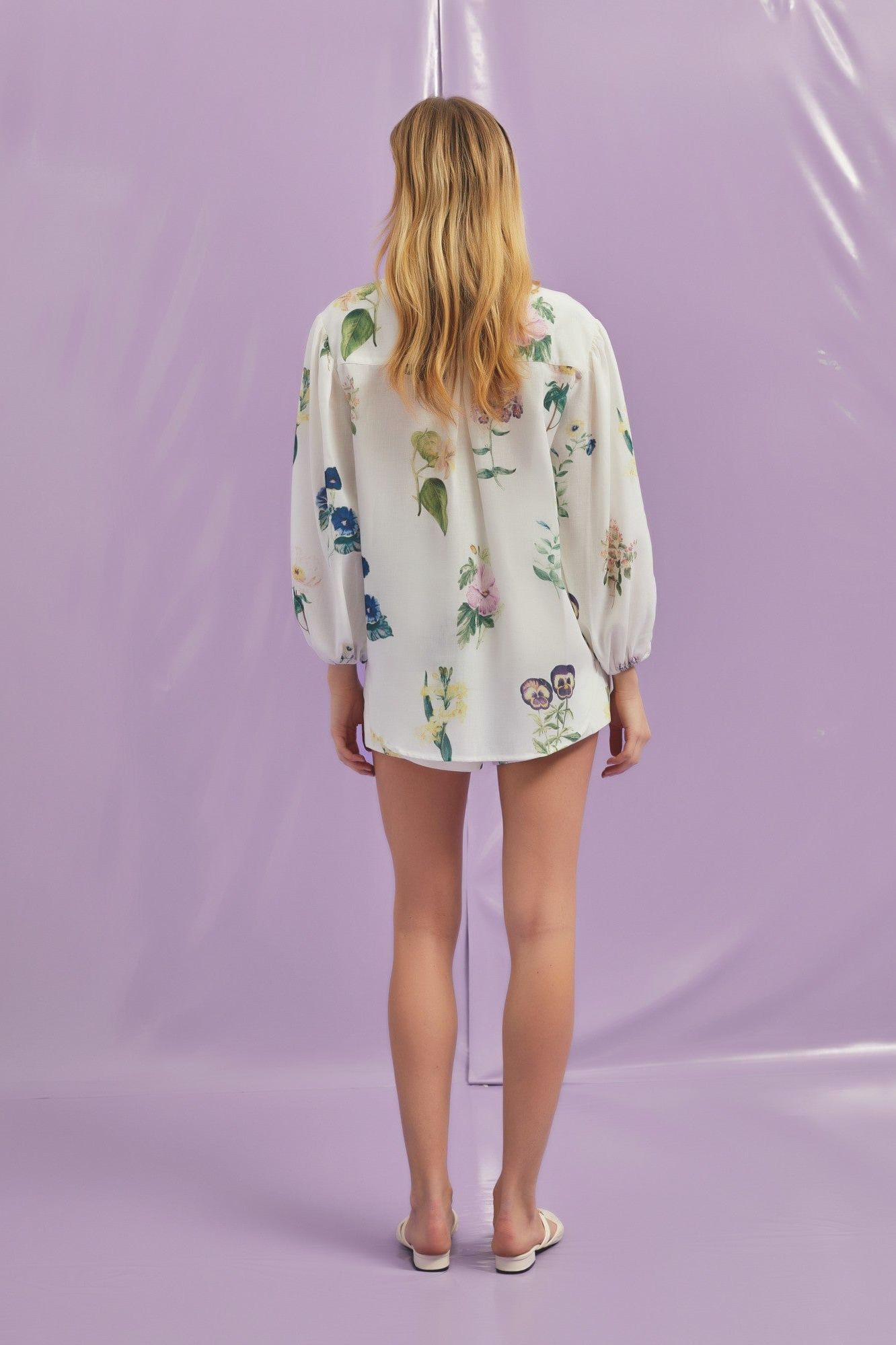 Floral Button Down Shirt