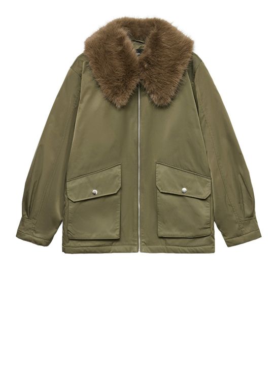 Fur Trimmed Jacket