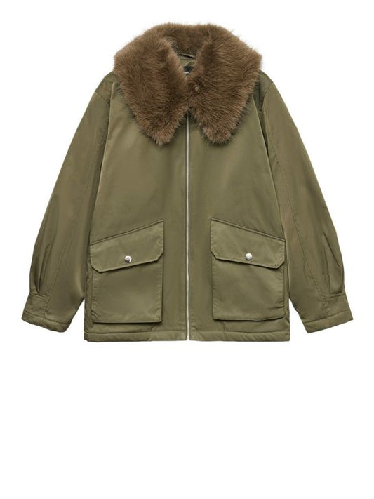 Fur Trimmed Jacket
