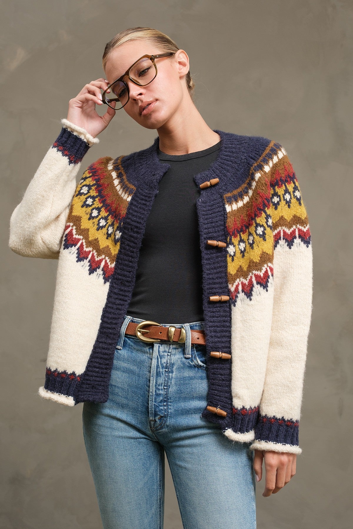 Nordic Fair Isle Cardigan