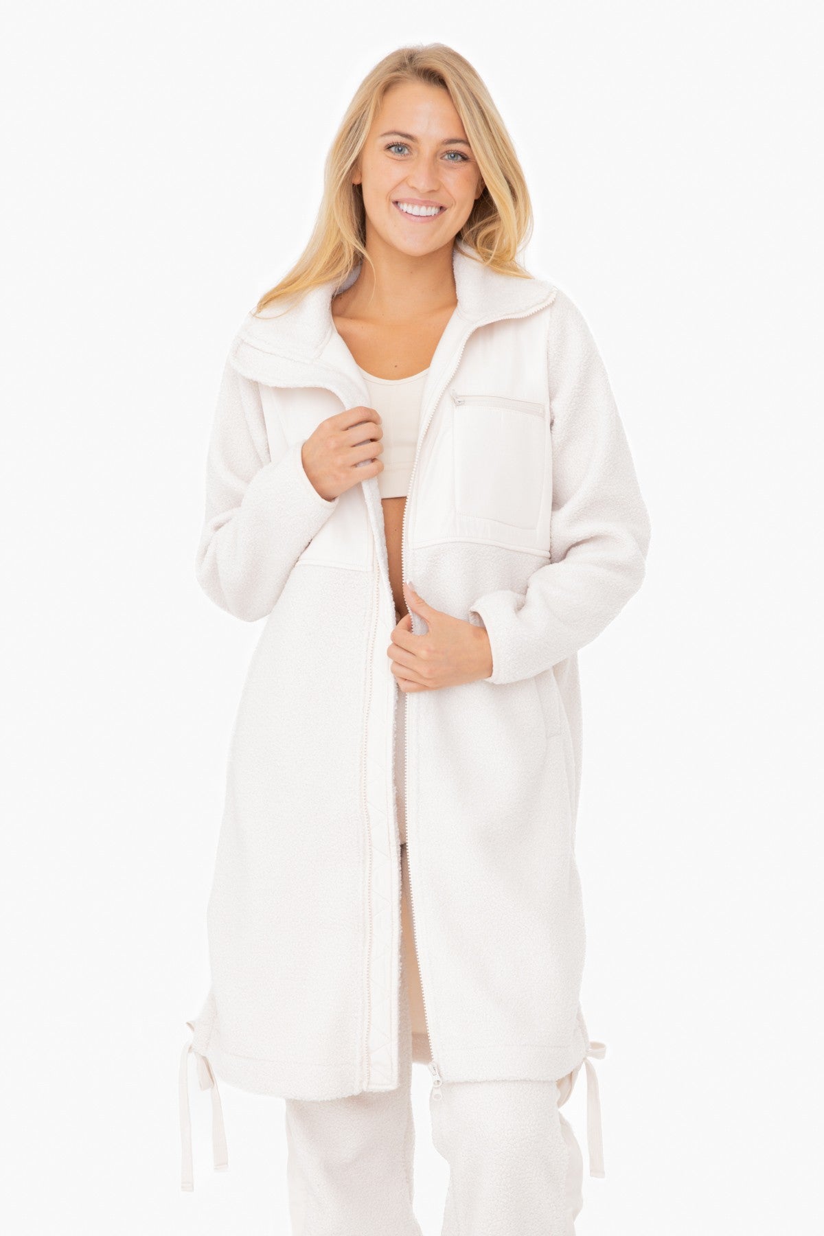 Longline Sherpa Jacket