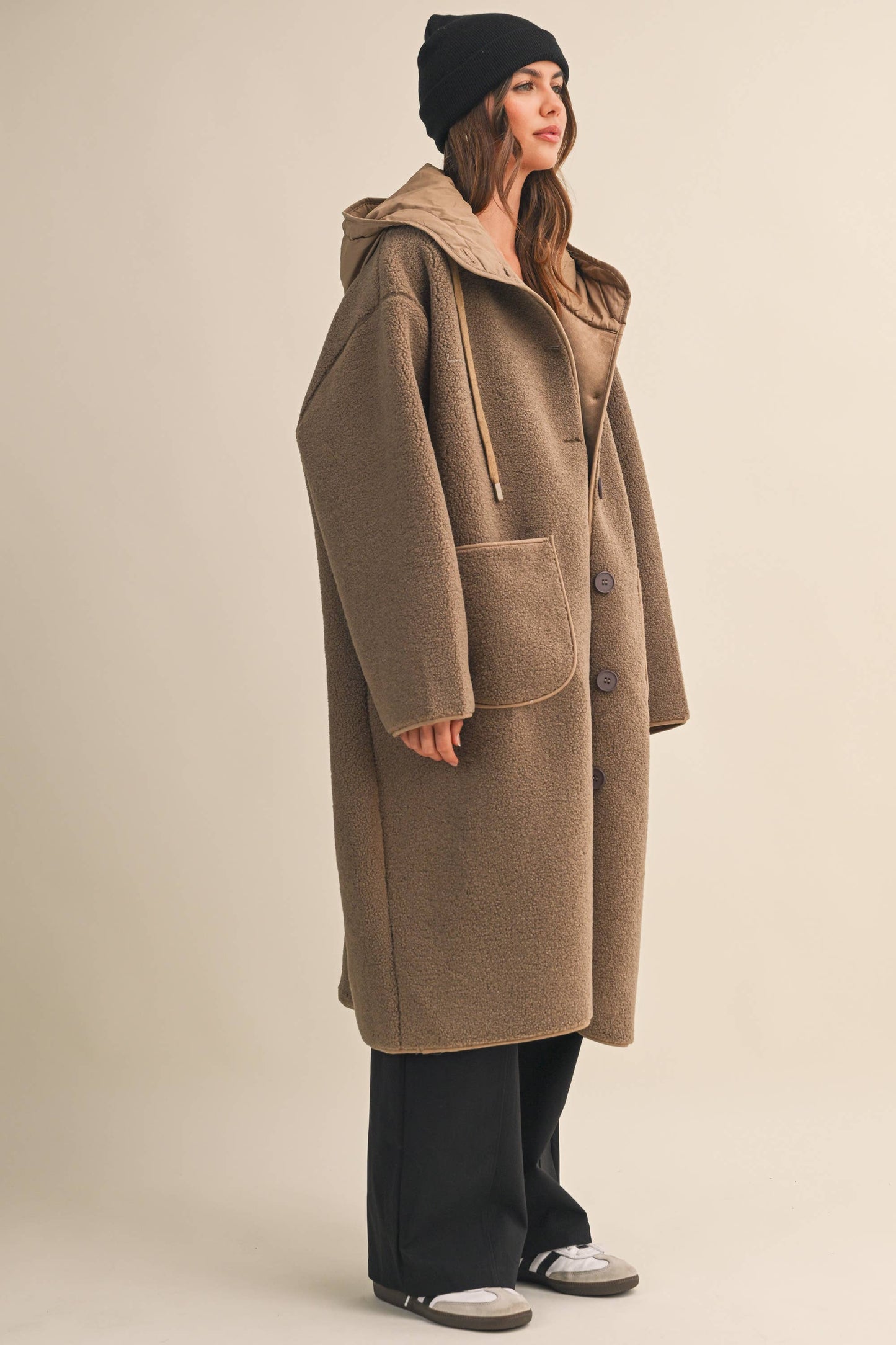 Get Cozy Sherpa Coat