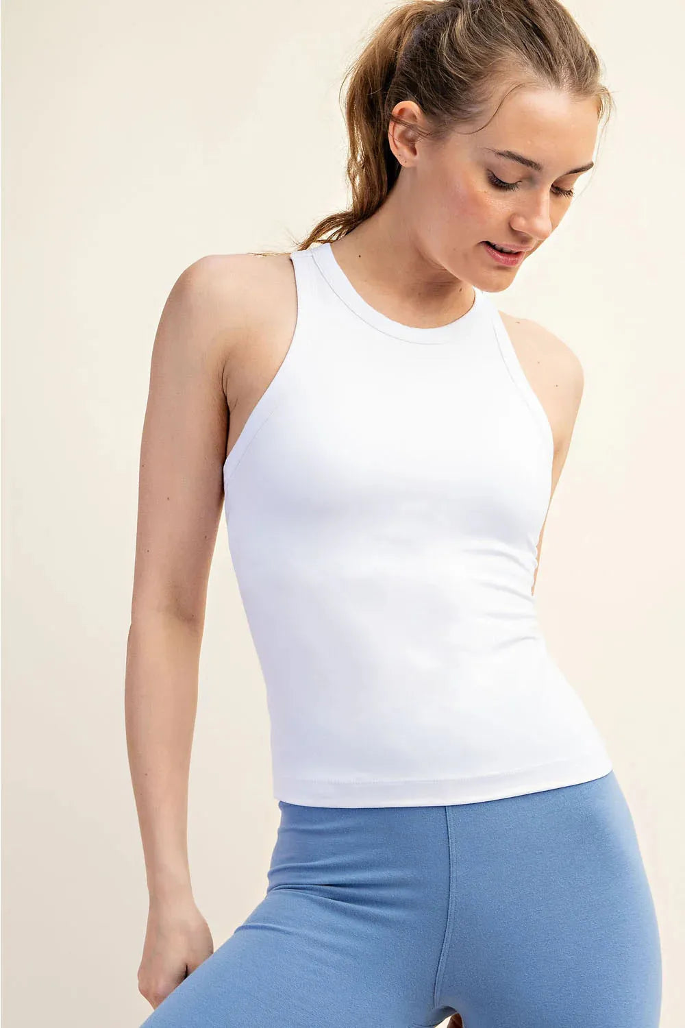 Butter Racer Bank Tank Bra