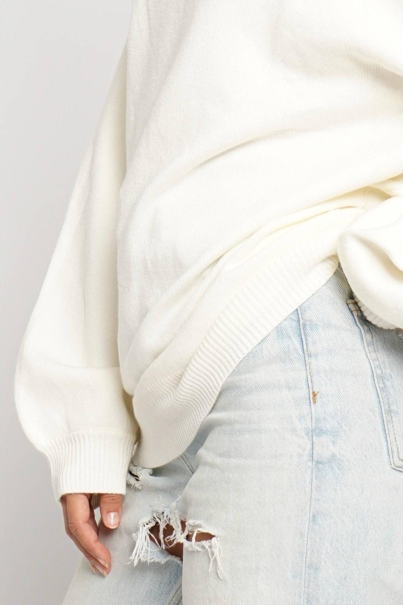 Oversized Ribbed Sweater