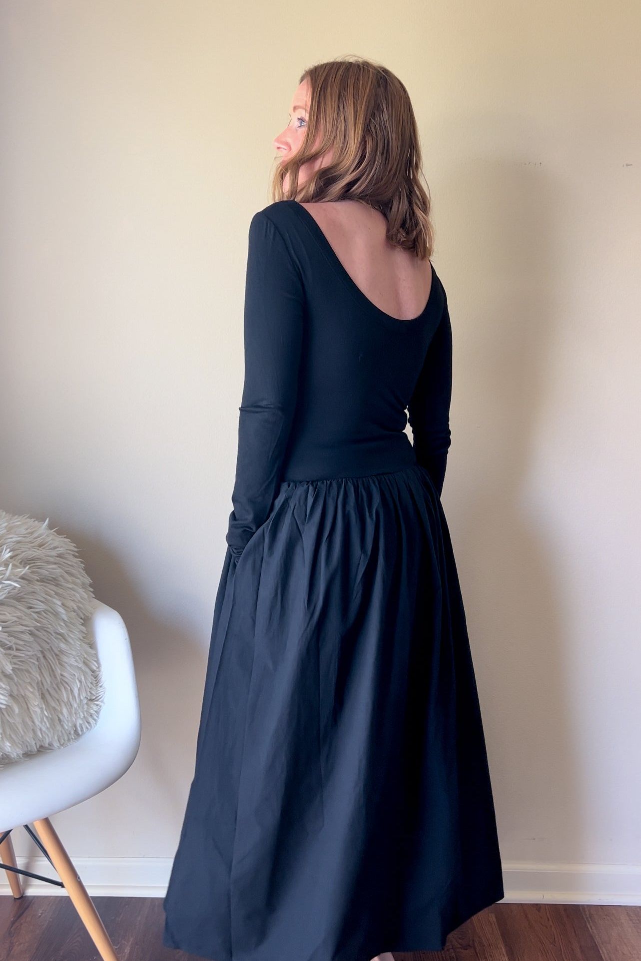 Drop Waist Maxi Dress