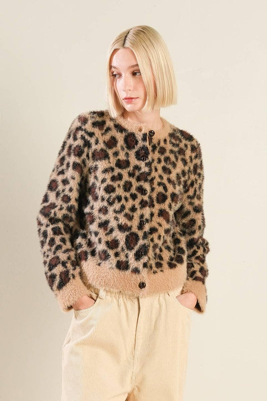 Cozy Leopard Sweater