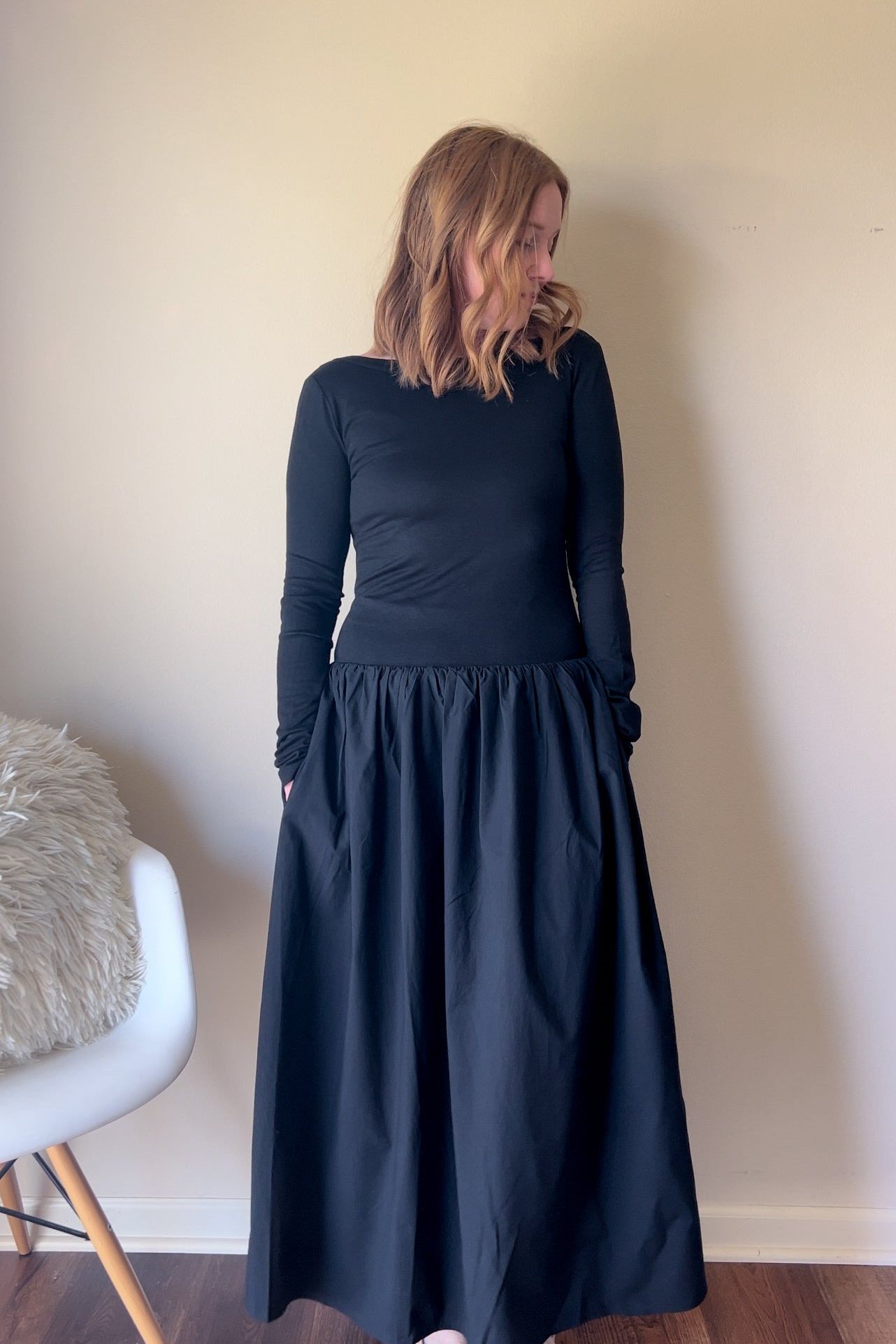 Drop Waist Maxi Dress