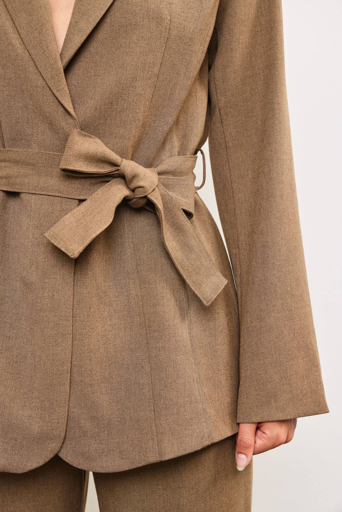 The Belted Blazer