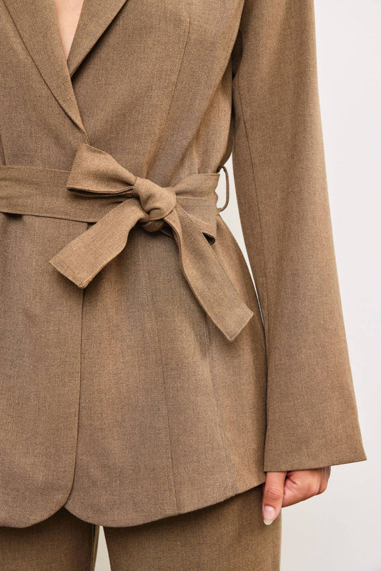 The Belted Blazer