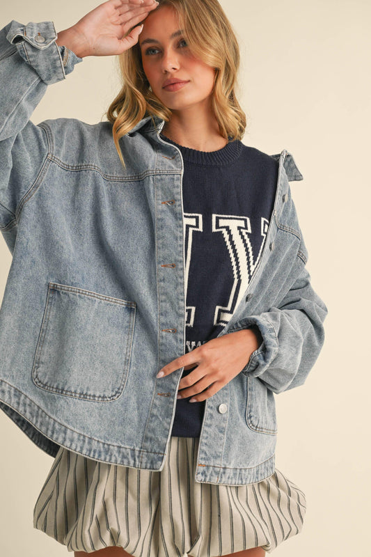 Oversized Denim Jacket