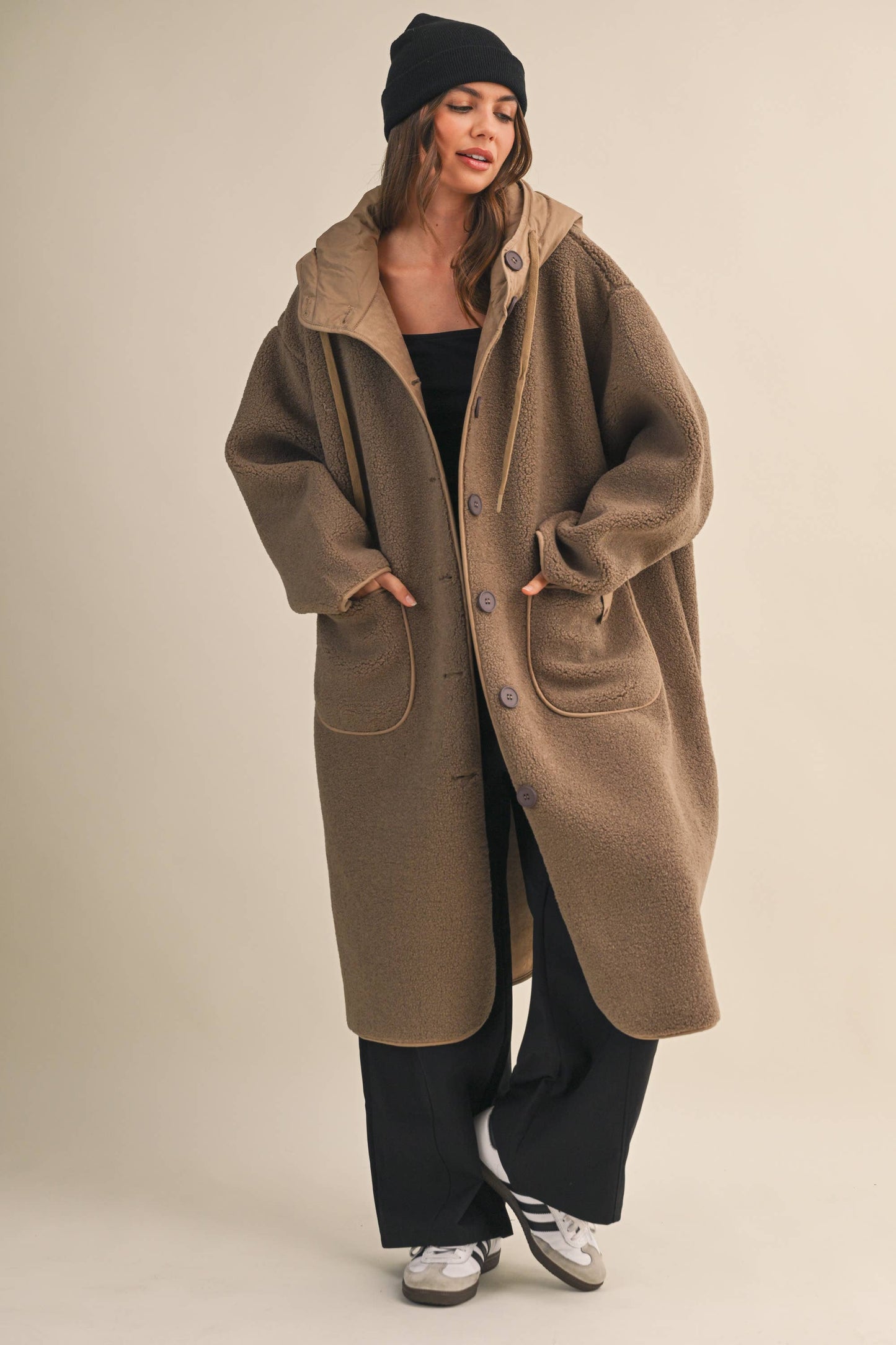 Get Cozy Sherpa Coat