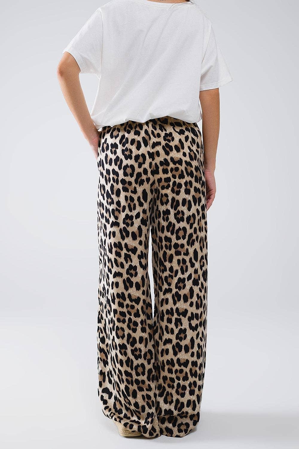 Leopard Print Pants