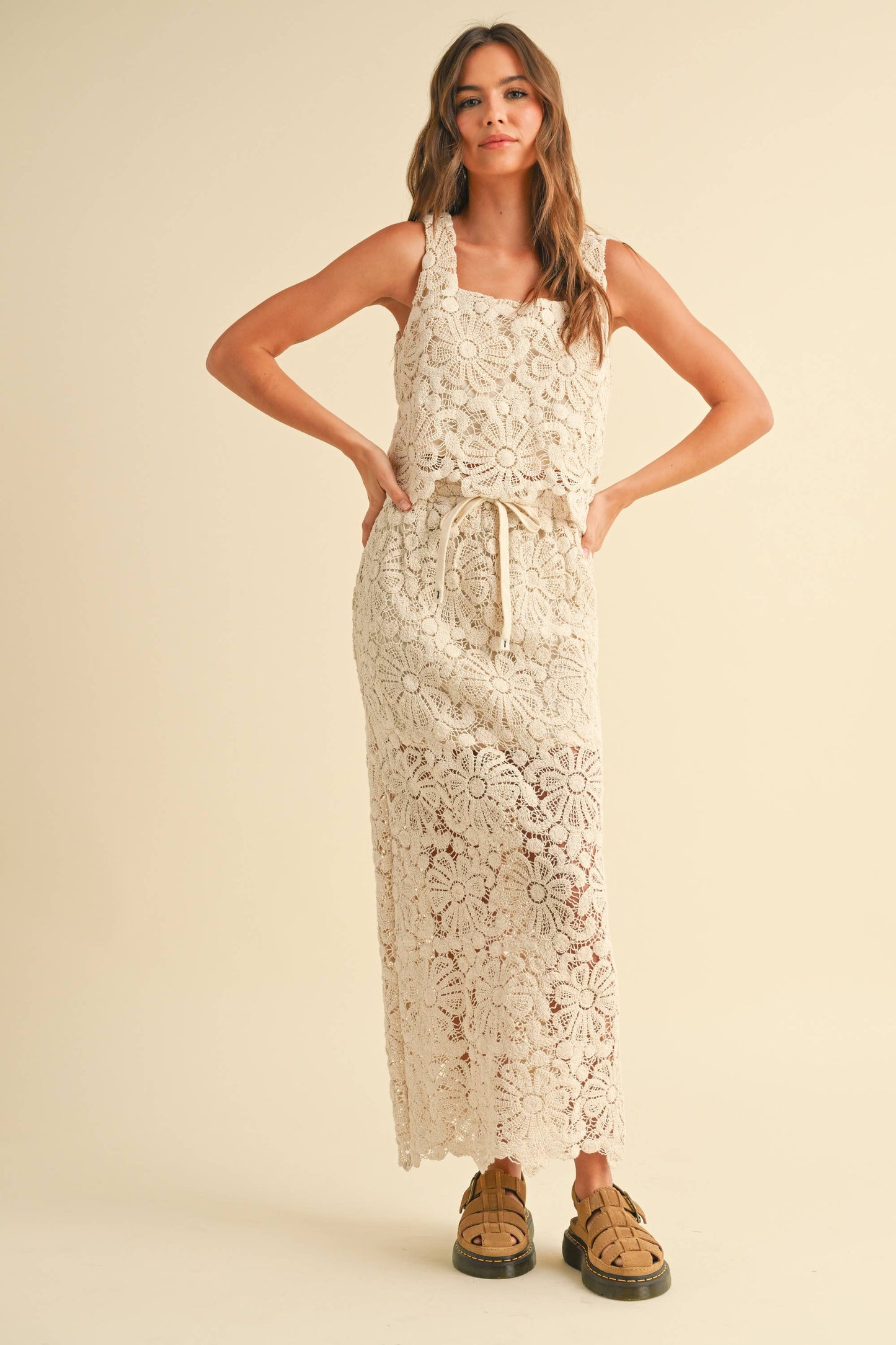 Crochet Maxi Skirt
