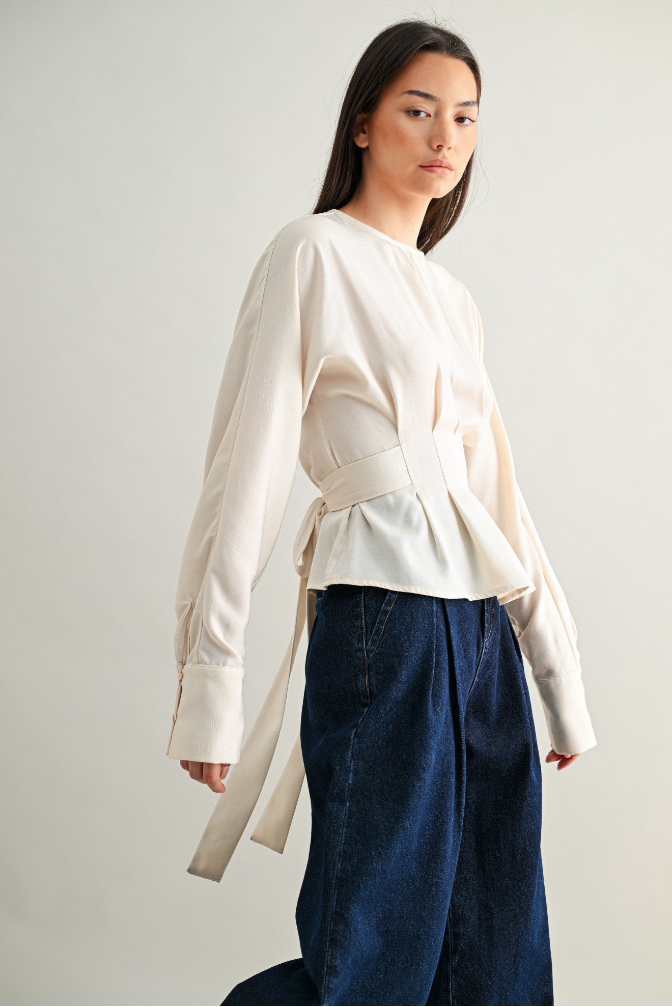 Holland & Bloom Christmas Bow Blouse