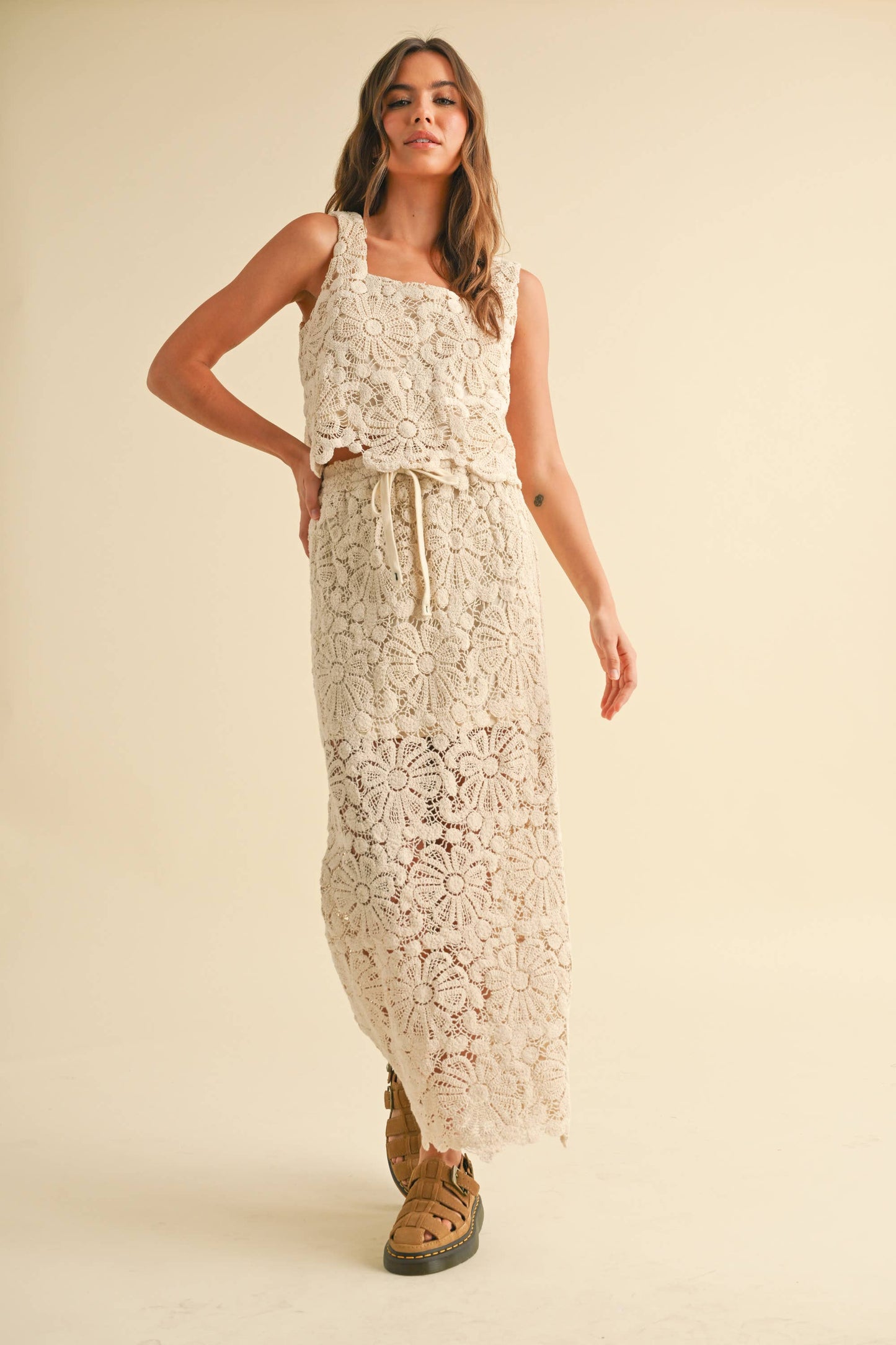 Crochet Maxi Skirt