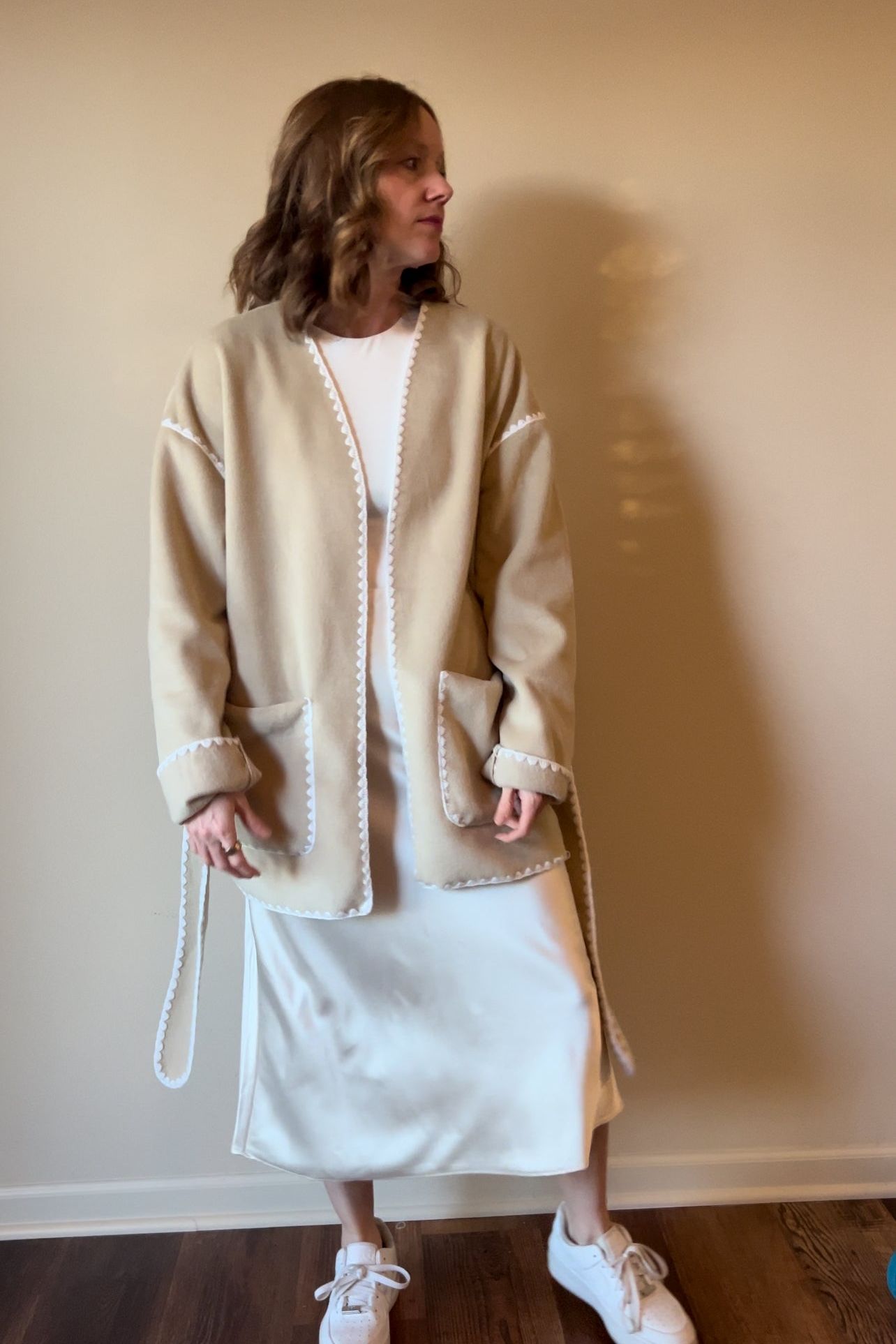 Hem Belted Cardigan