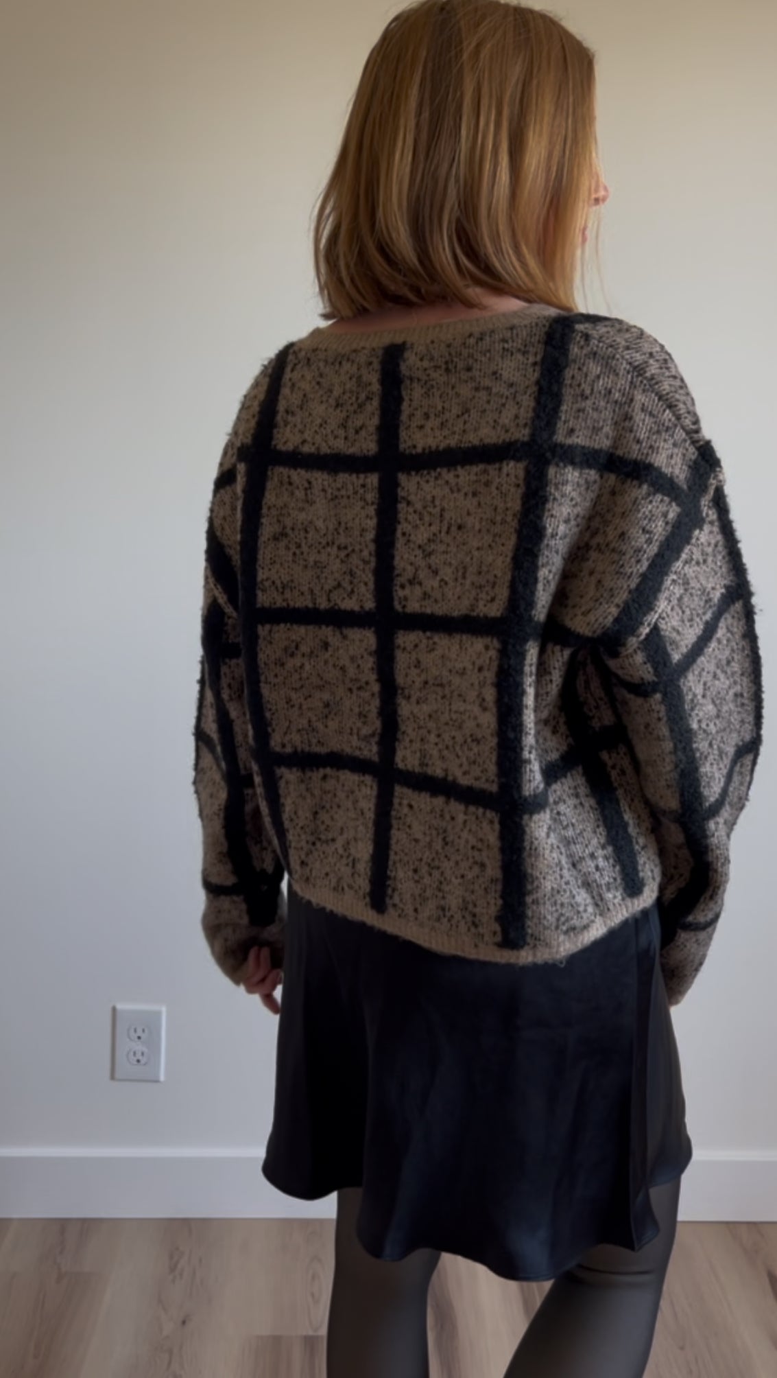 Grid Sweater