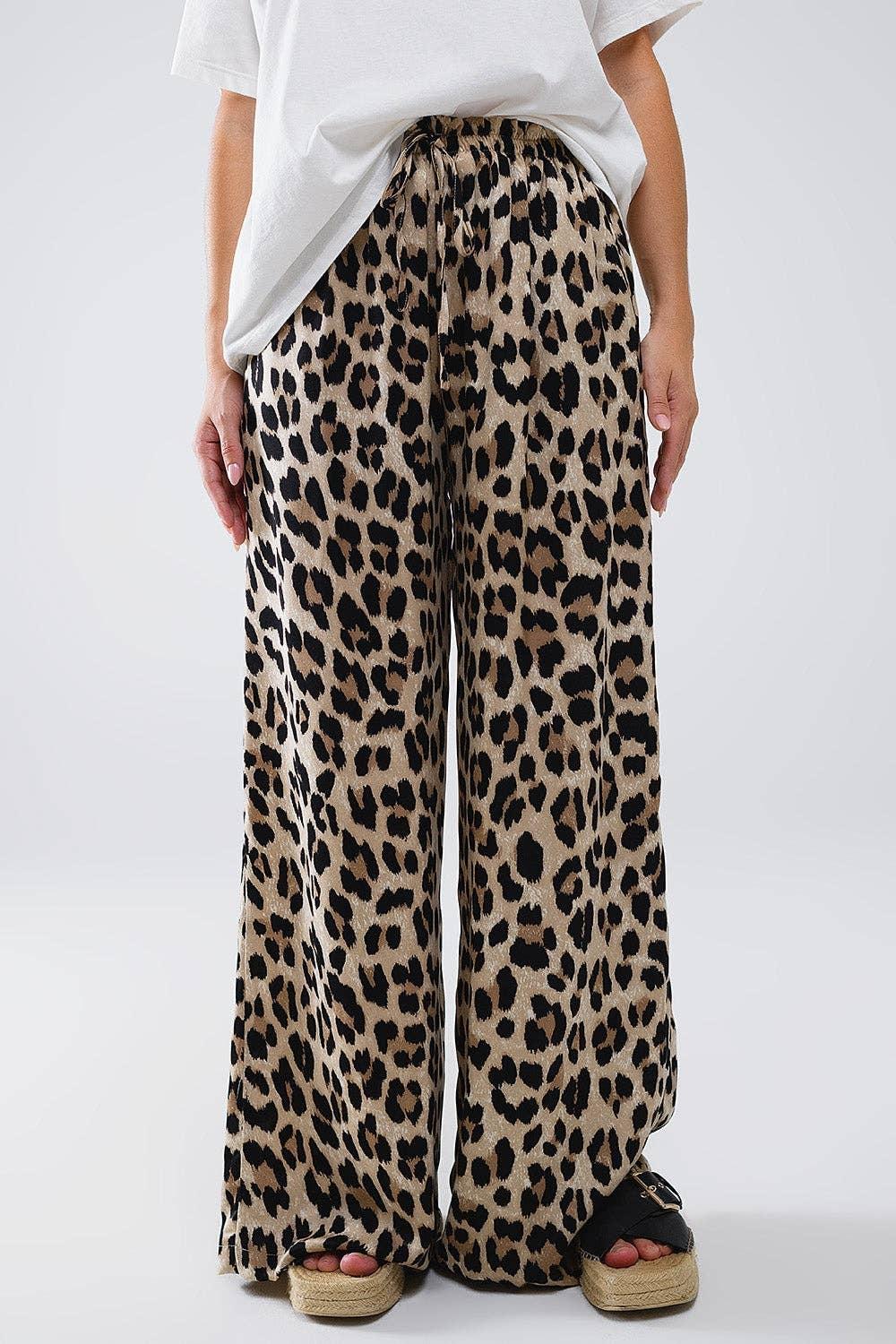 Leopard Print Pants