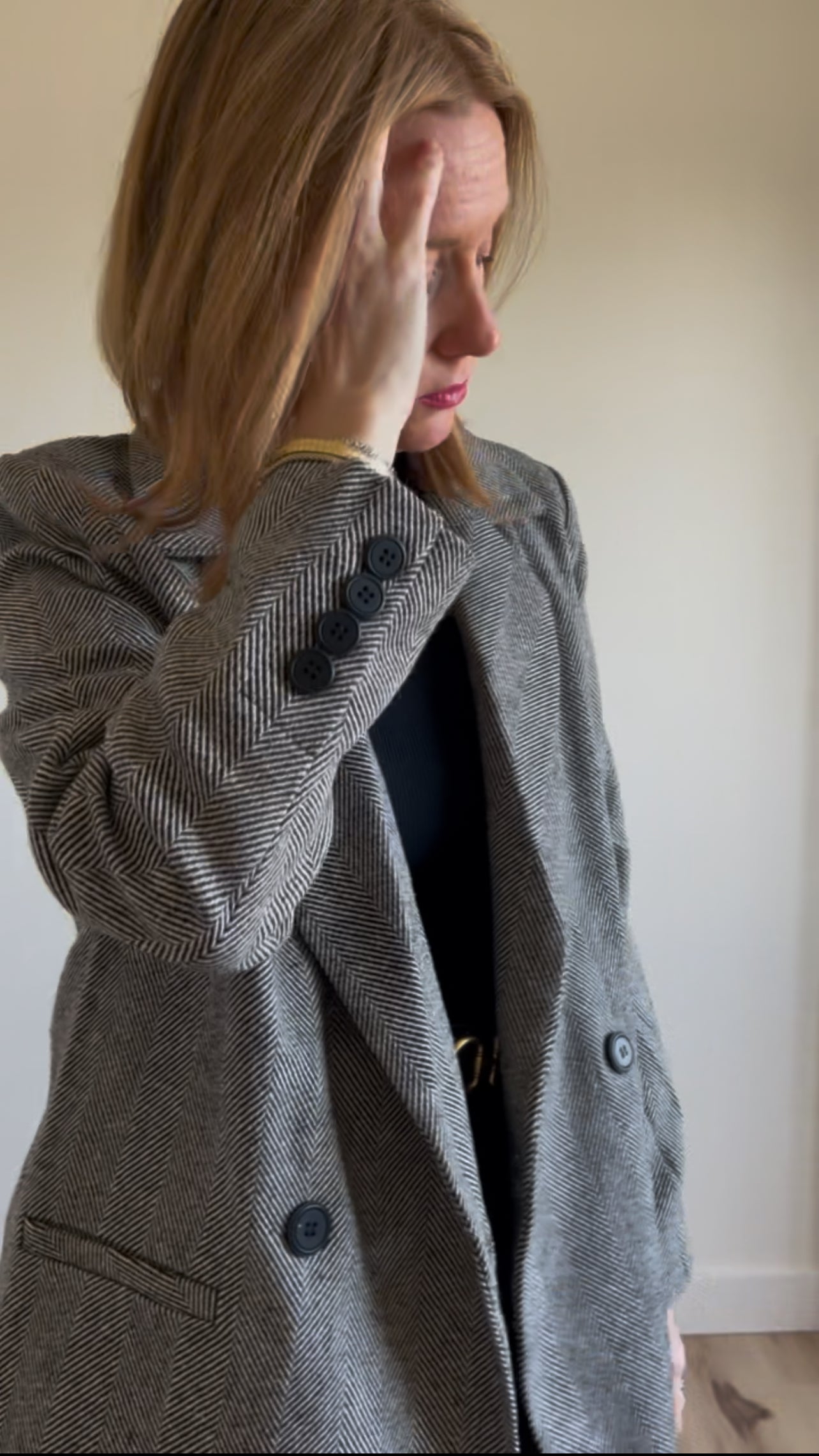 Herringbone Blazer