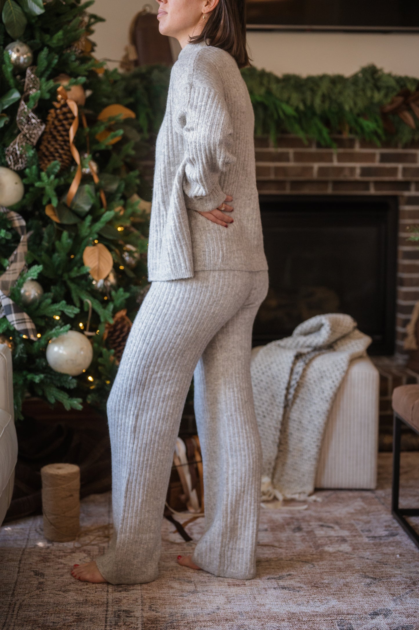 Holland and Bloom Knit Top and Pants Set