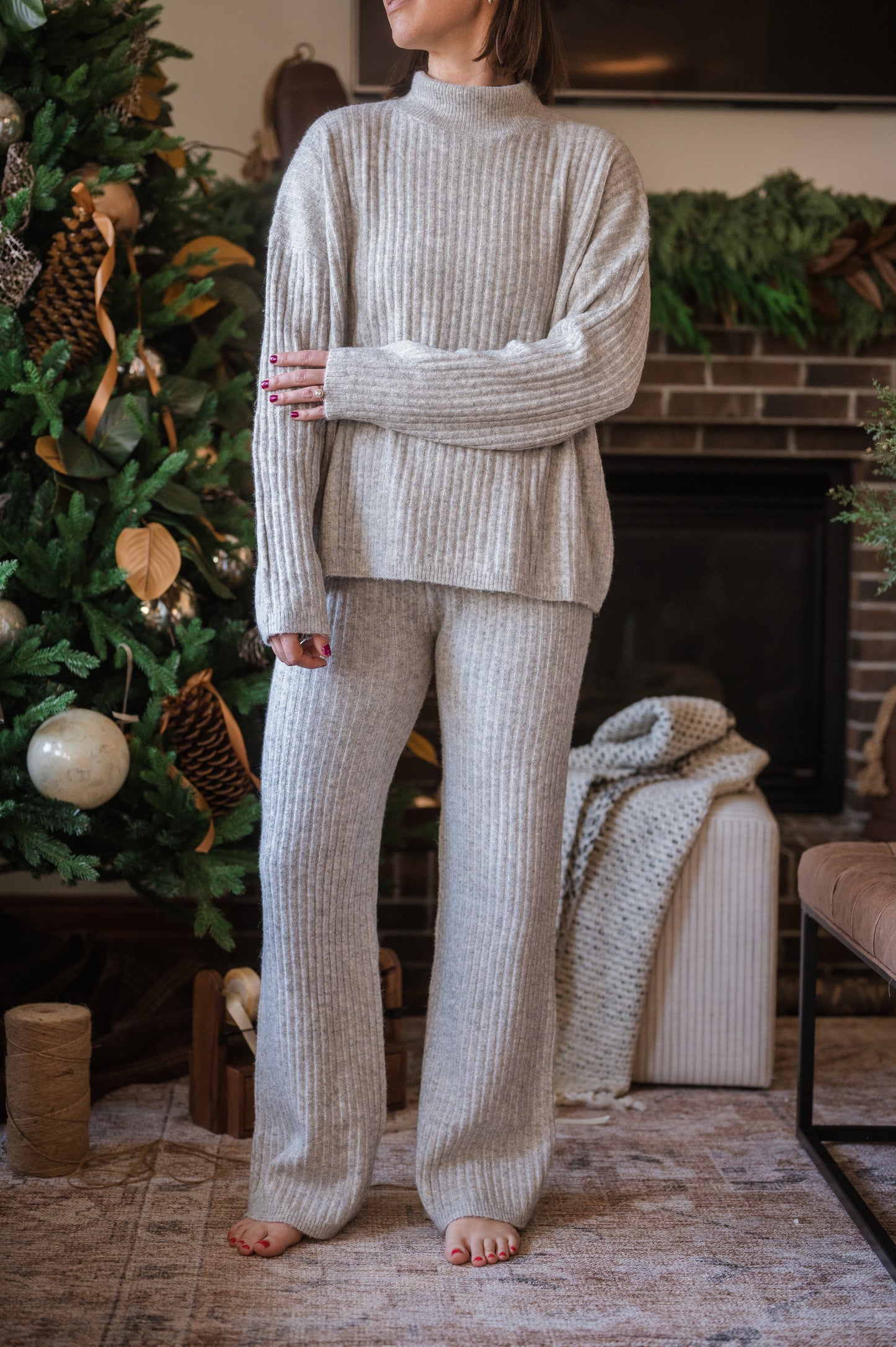 Holland and Bloom Knit Top and Pants Set