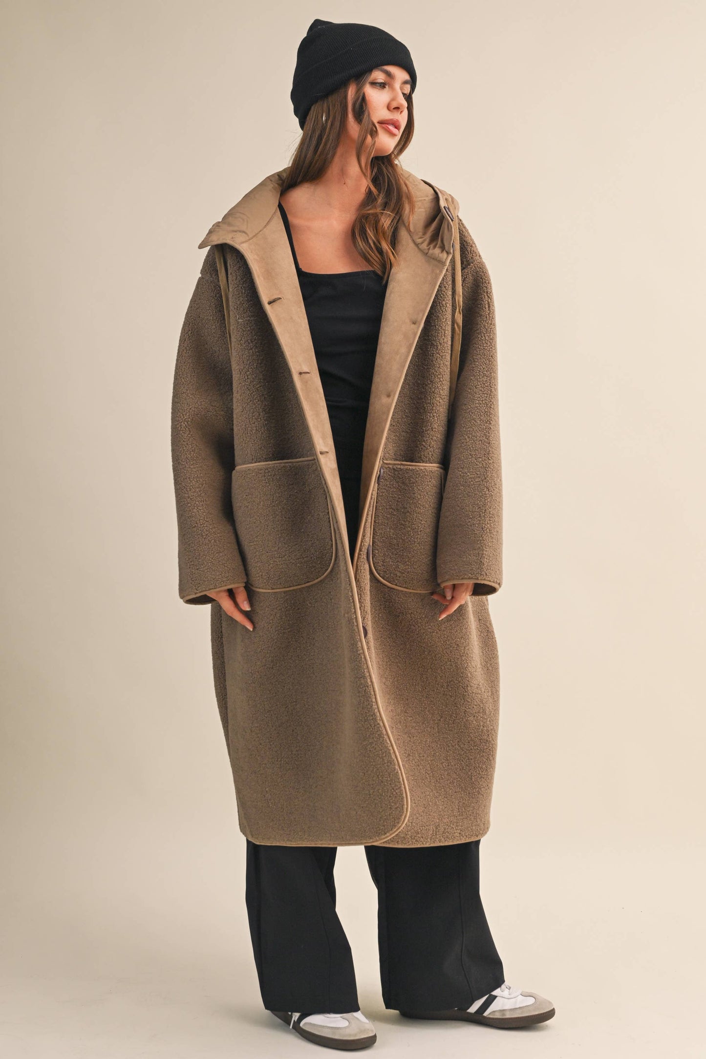 Get Cozy Sherpa Coat