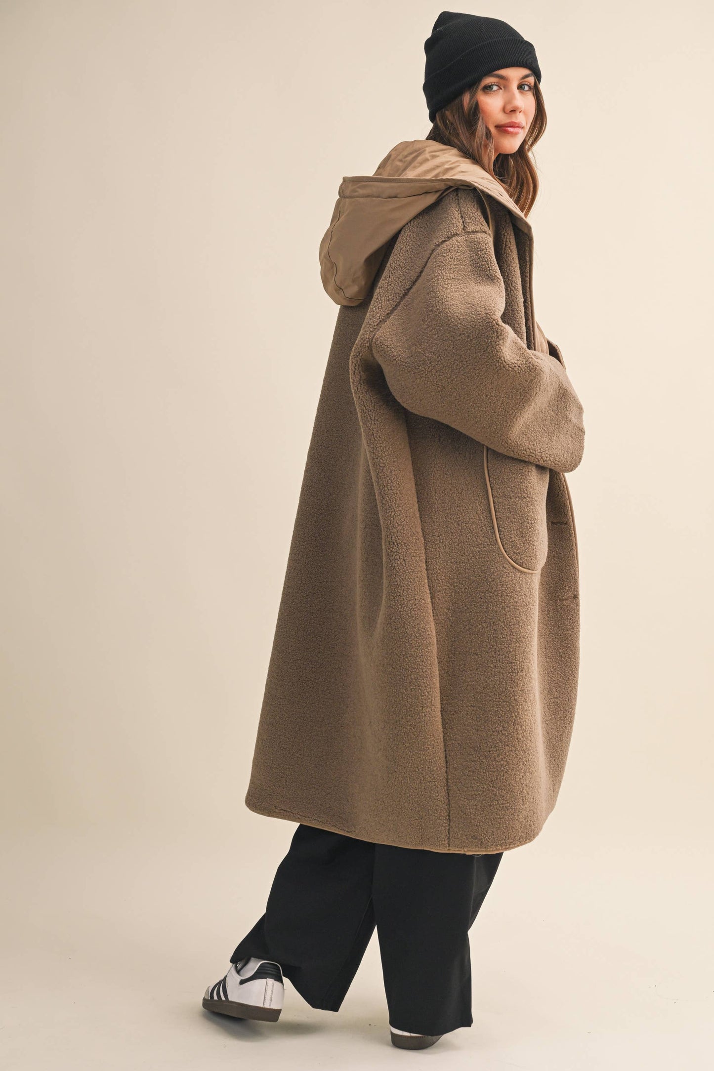 Get Cozy Sherpa Coat