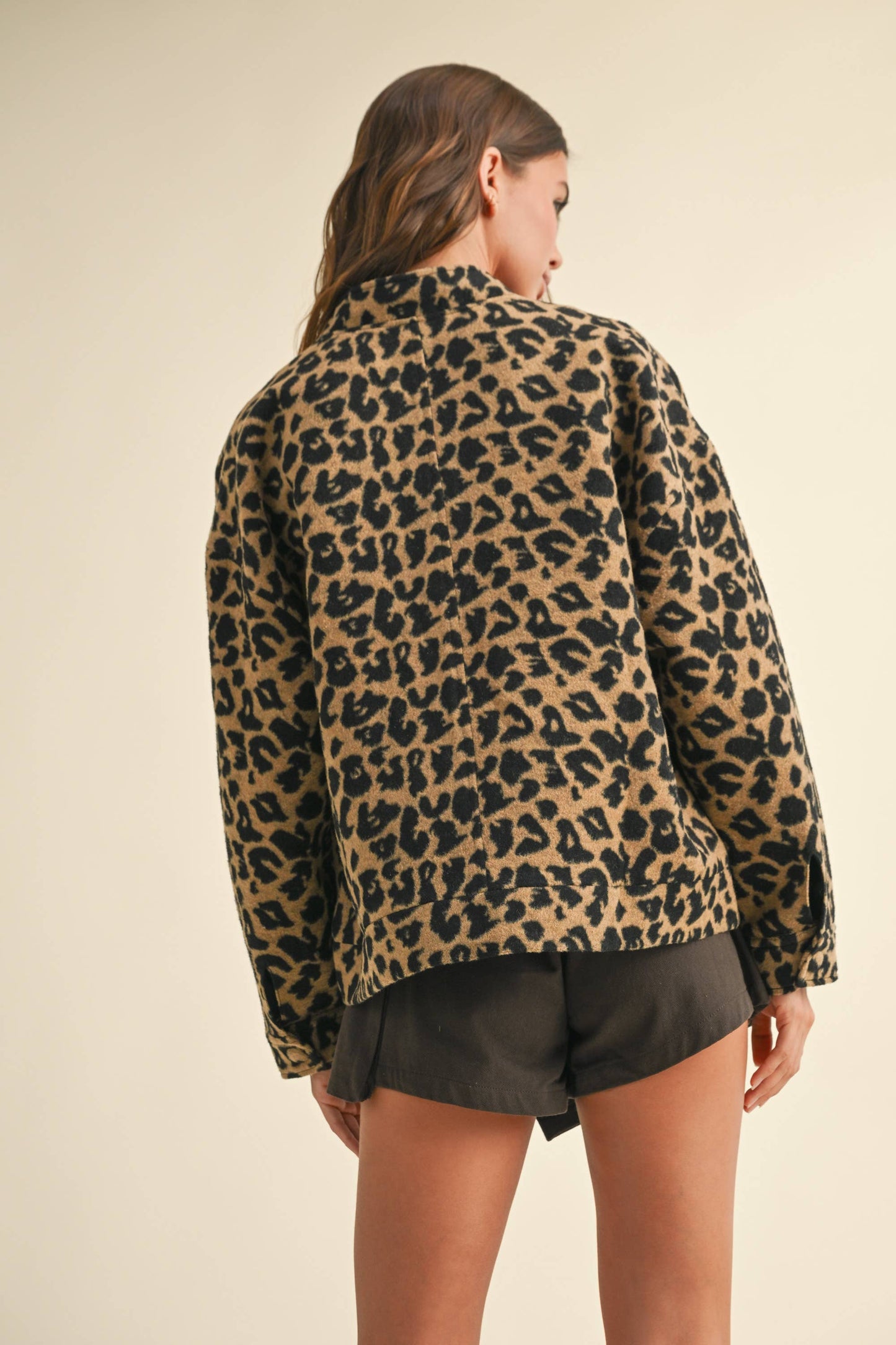 Leopard Fuzzy Jacket