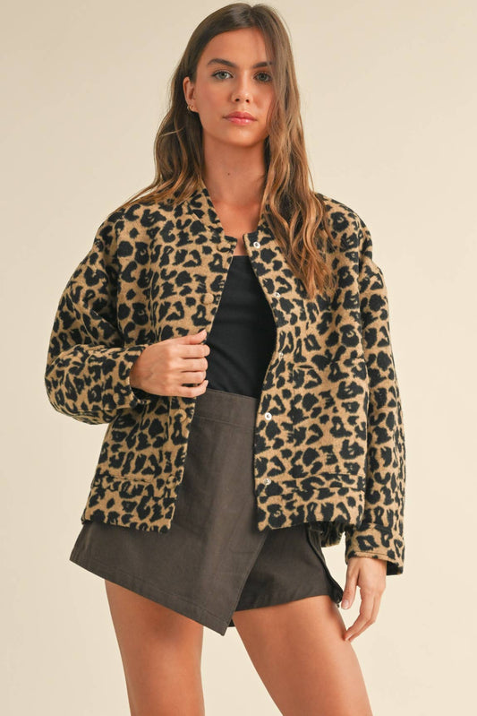 Leopard Fuzzy Jacket