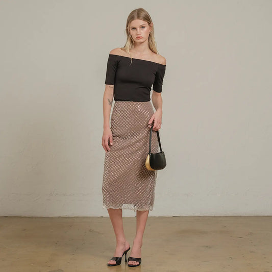 Holland & Bloom Beaded Skirt