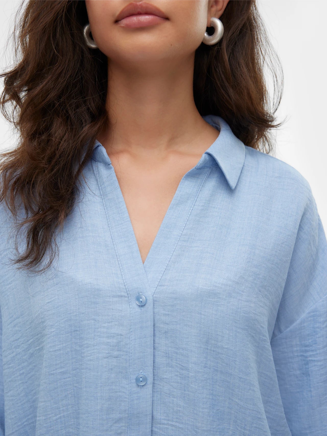 Blue Collar Button Down