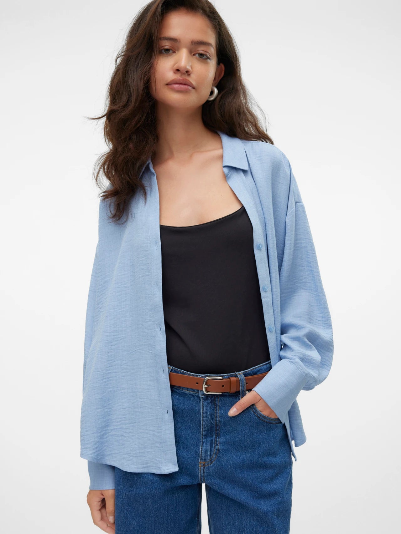Blue Collar Button Down