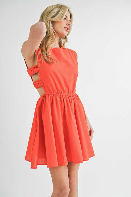 Sassy Side Cutout Dress