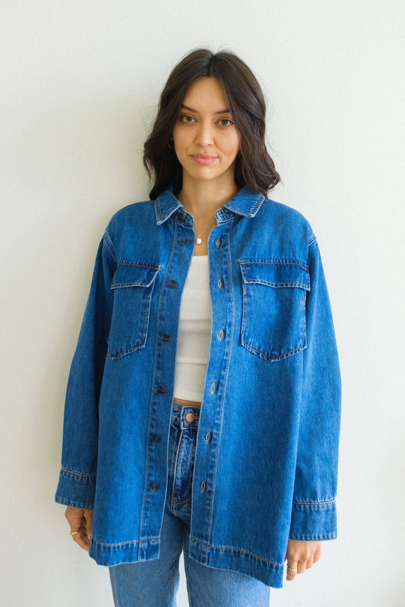 Denim Shacket