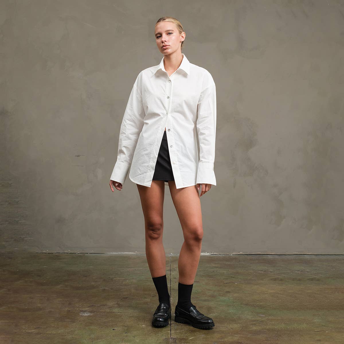 Clinched Button Down