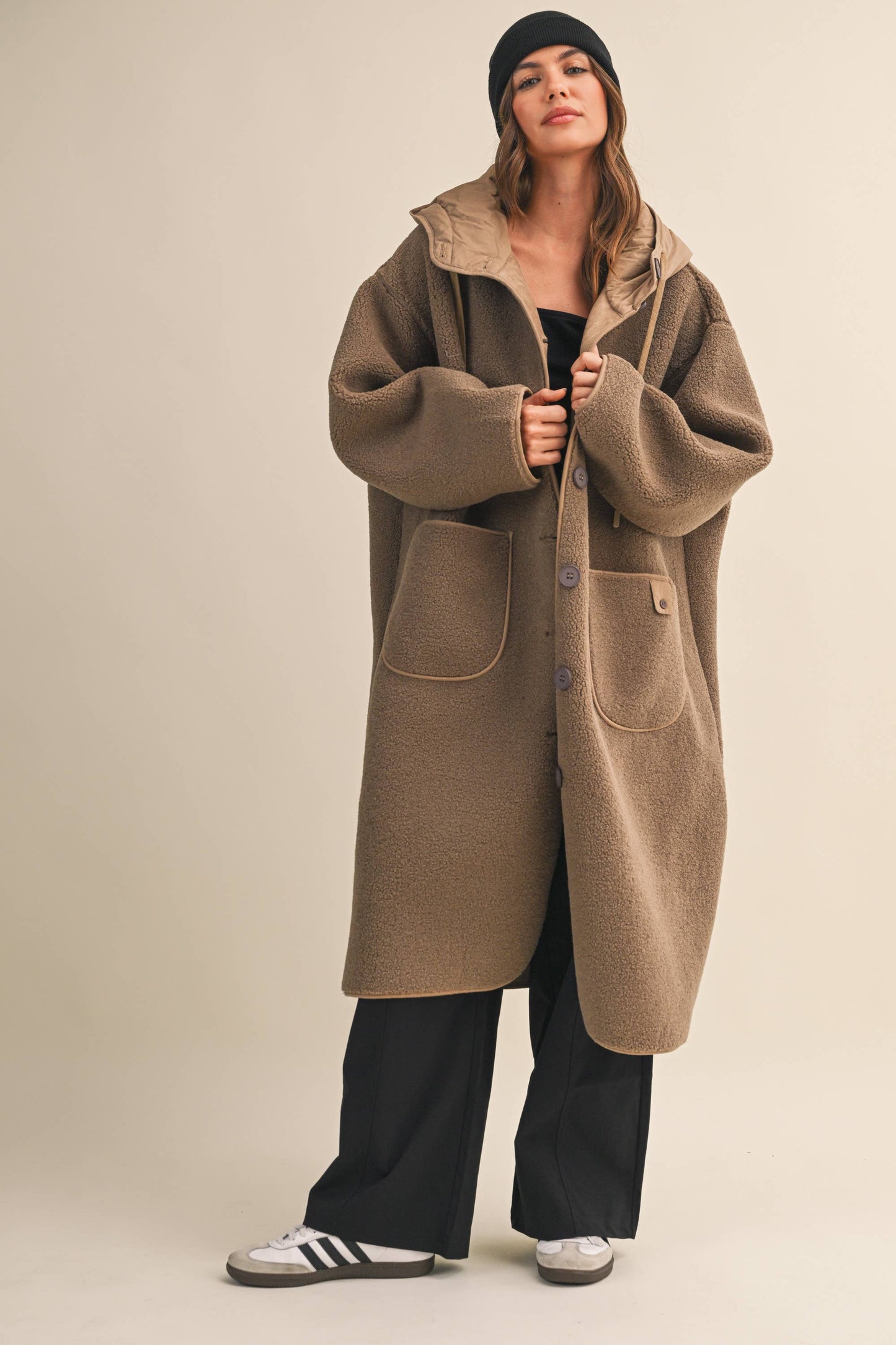 Get Cozy Sherpa Coat