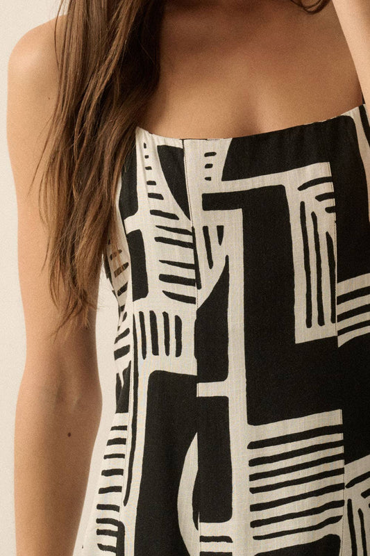Abstract Cami Dress