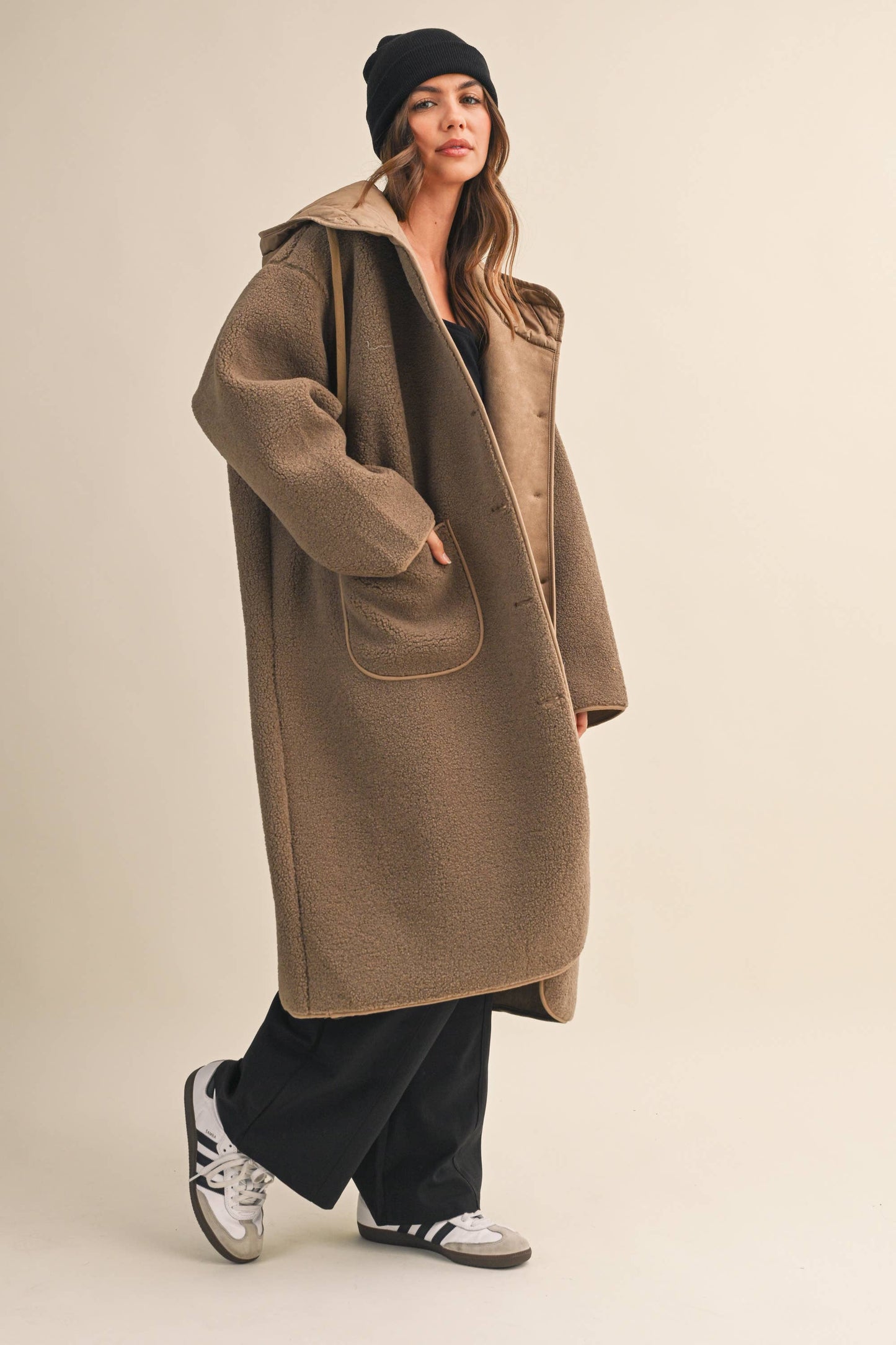 Get Cozy Sherpa Coat