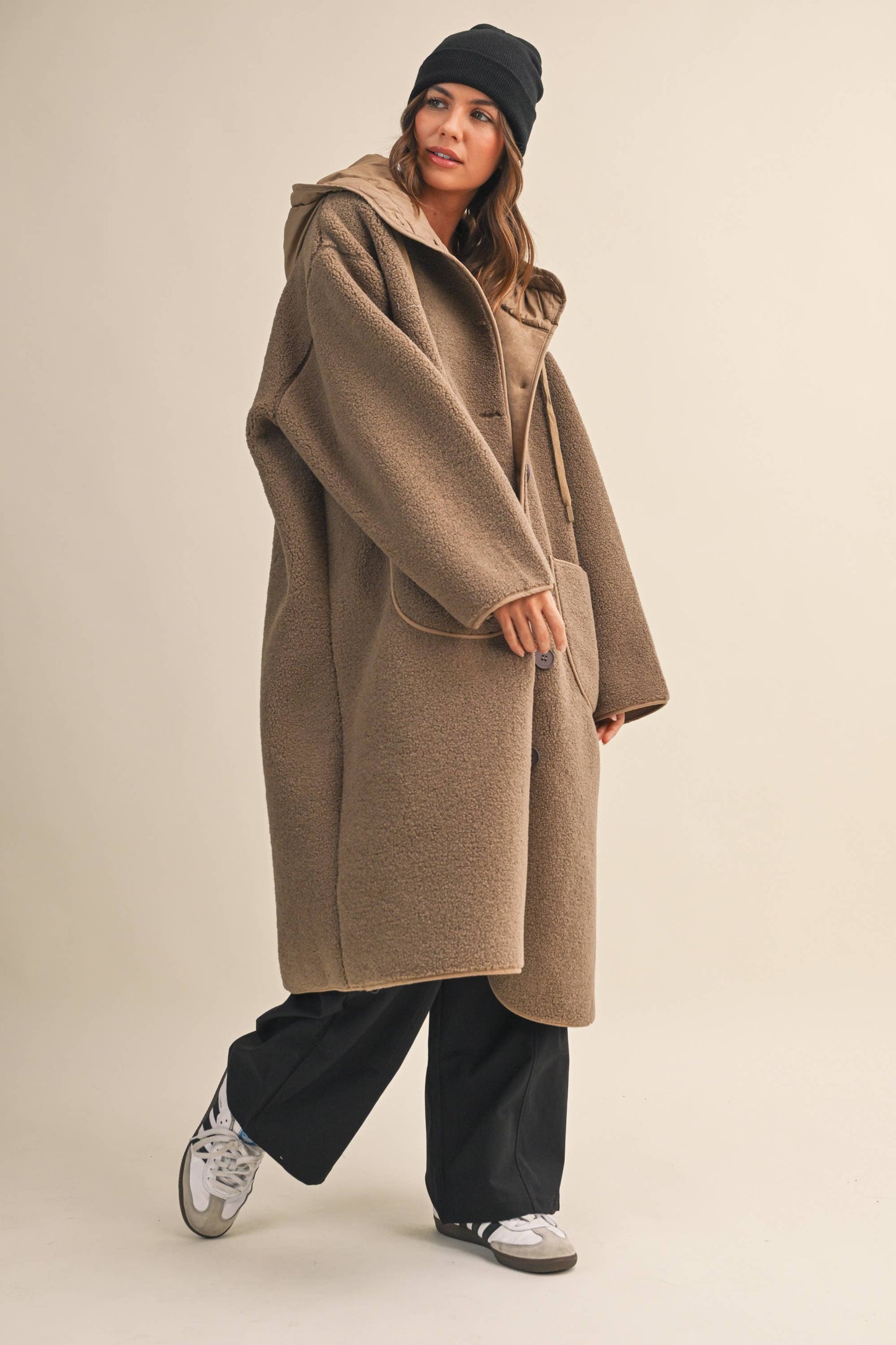 Get Cozy Sherpa Coat