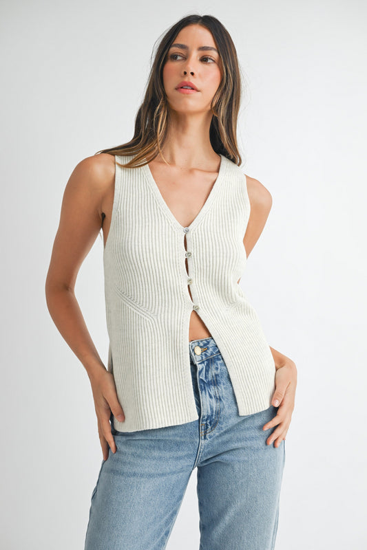 Side Slit Sweater
